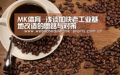 MK体育-浅谈加快老工业基地改造的思路与对策(图4) MK体育中国